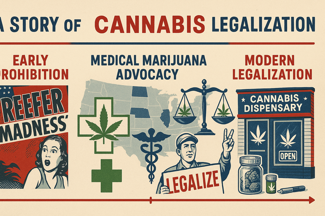 The Story of Cannabis Legalization in the United States